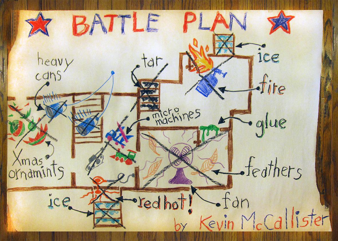 Home Alone battle plan